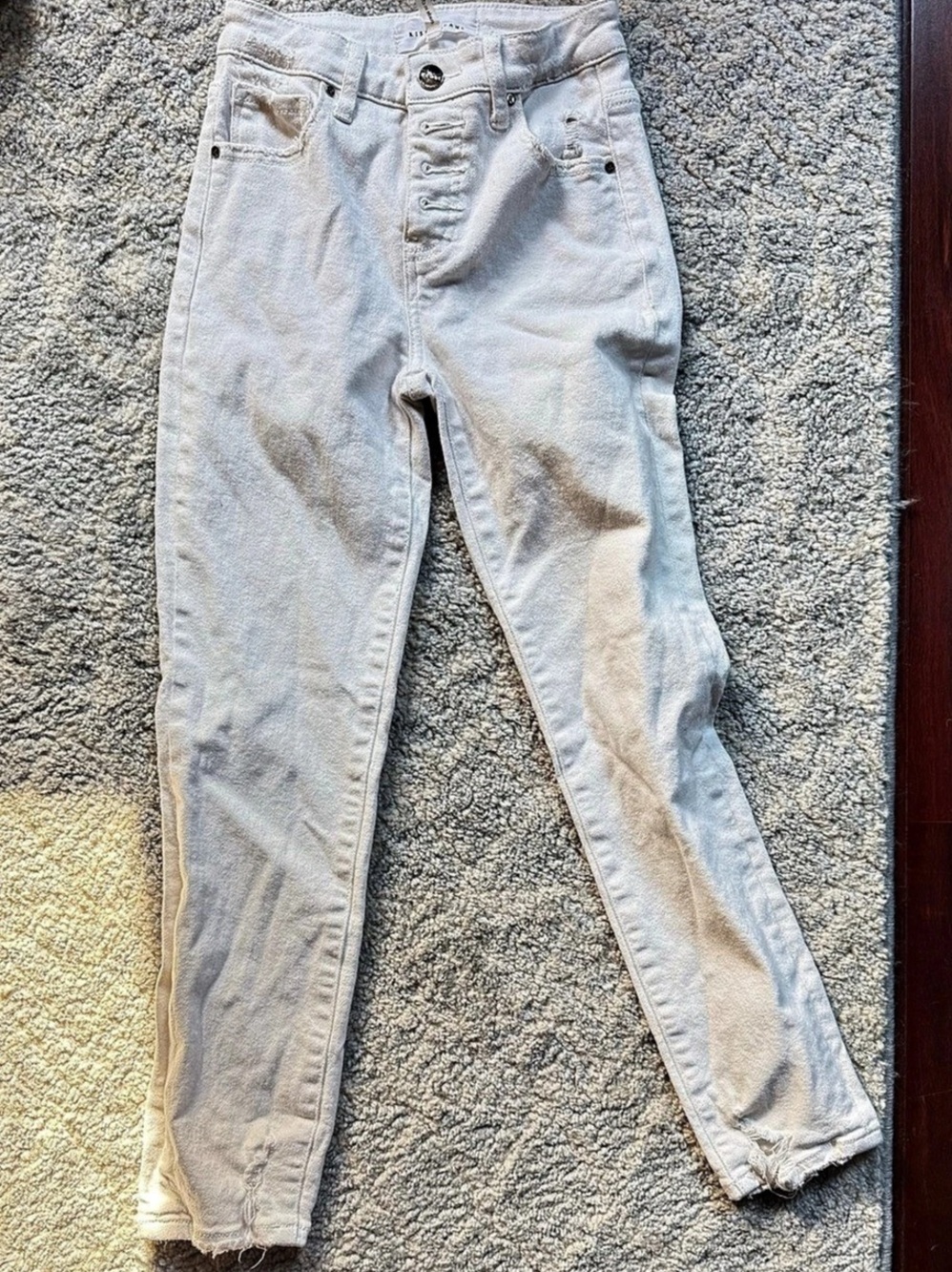 Rag & Bone Skinny Jeans in White Waist 25
